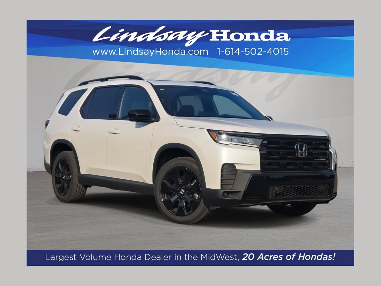 New 2026 Honda Pilot Black Edition