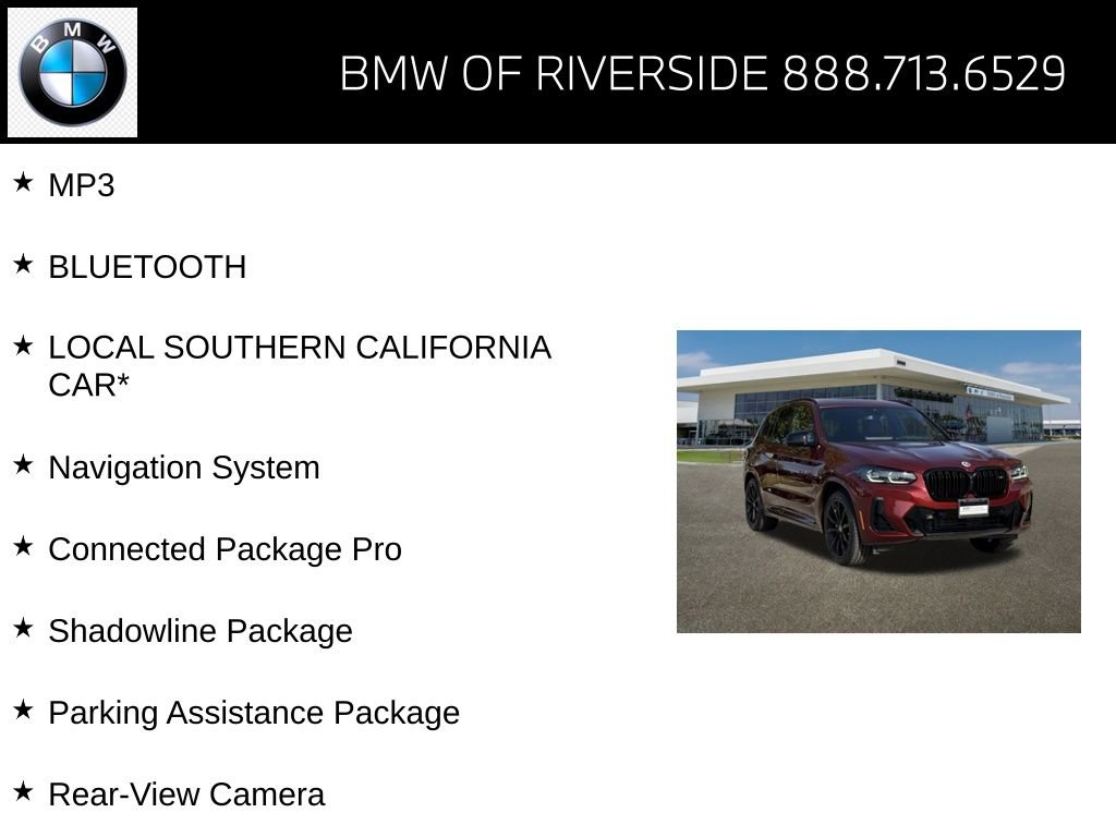Certified 2023 BMW X3 M40i w/ Parking Assistance Package image 15