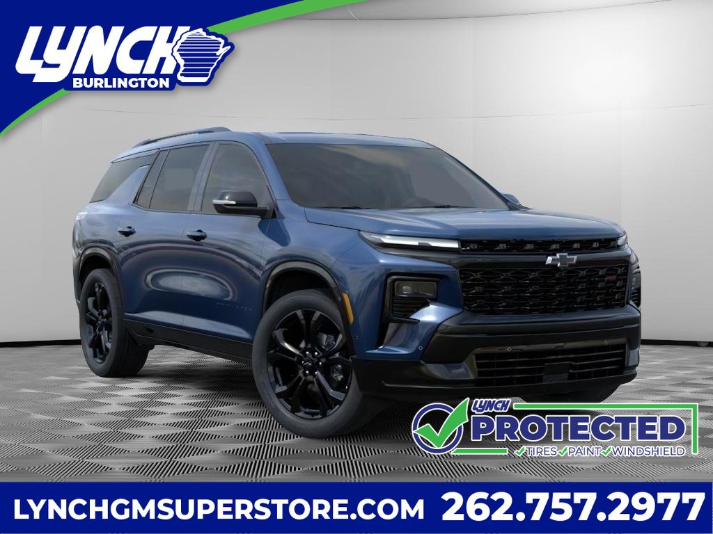 New 2027 Chevrolet Traverse RS