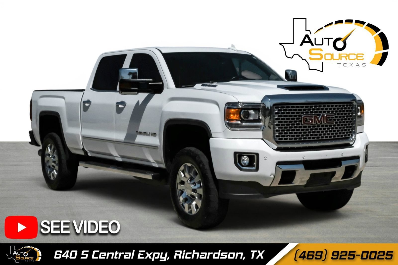 Used 2017 GMC Sierra 2500 Denali w/ Duramax Plus Package AWD/4WD image 1