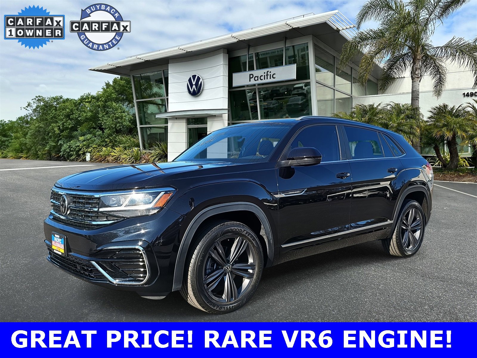 Used 2021 Volkswagen Atlas Cross Sport SE w/ Panoramic Sunroof Package image 1