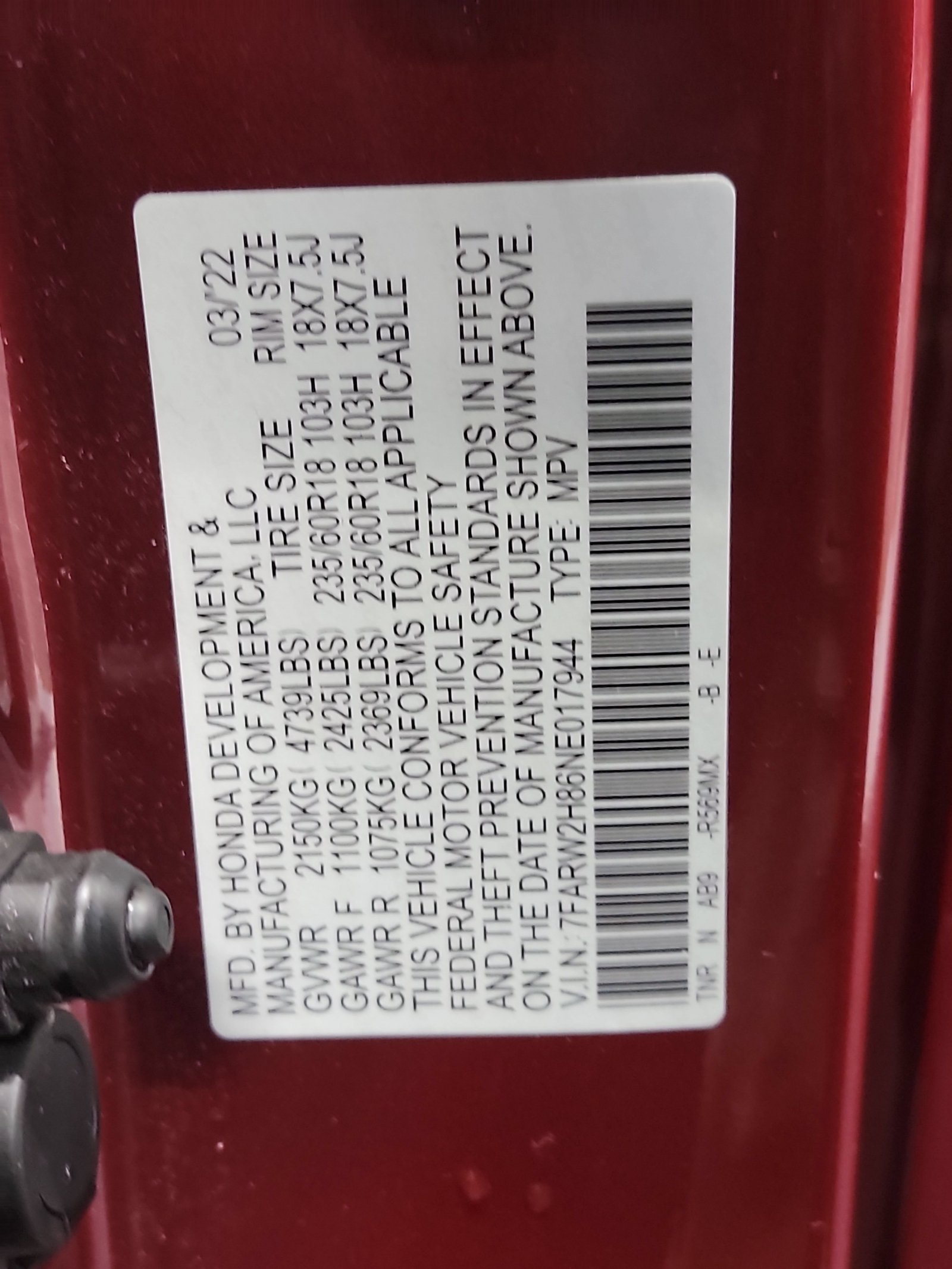Used 2022 Honda CR-V EX-L image 33