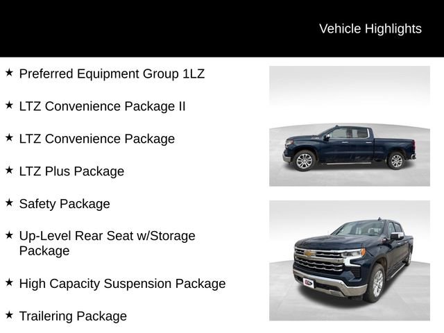 Used 2022 Chevrolet Silverado 1500 LTZ w/ LTZ Convenience Package II image 3