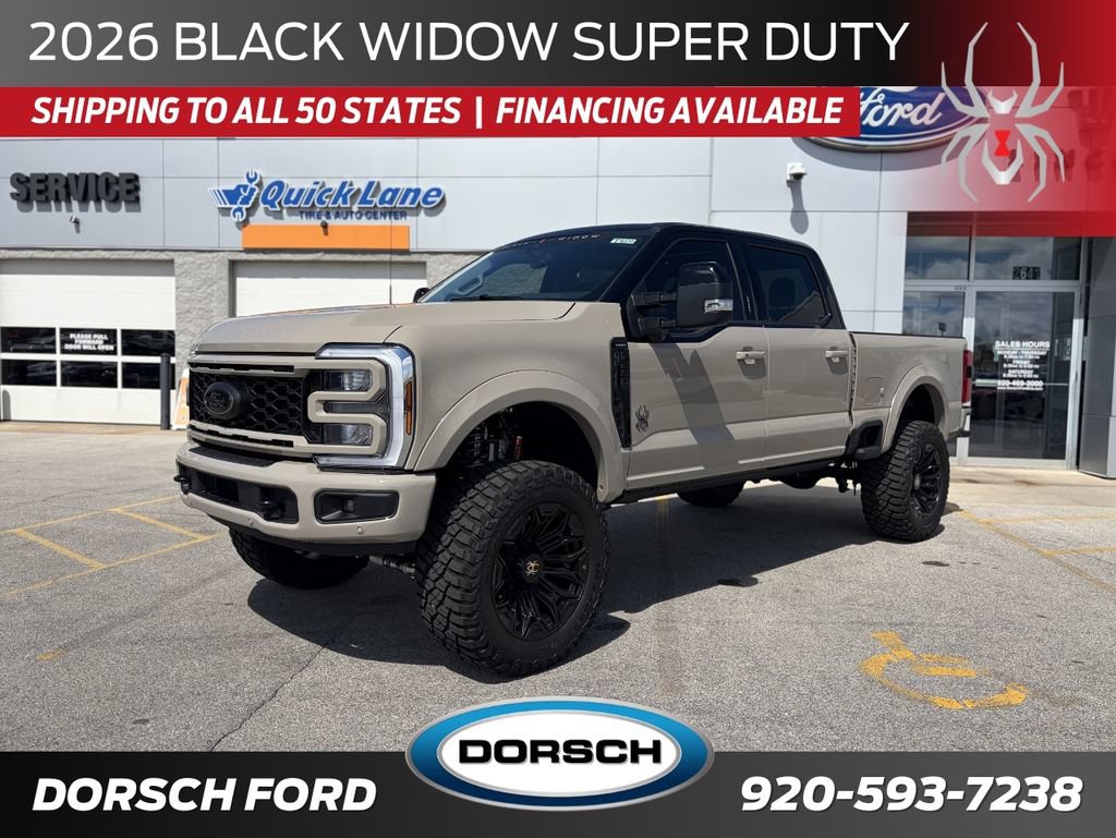 New 2026 Ford F250 Lariat w/ Black Appearance Package