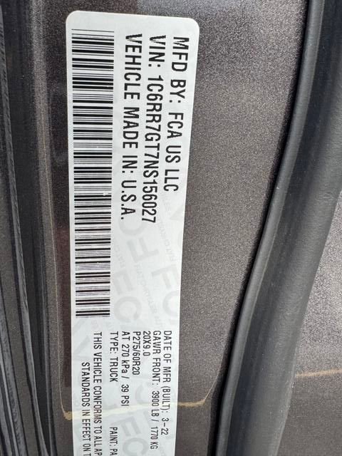 Used 2022 RAM 1500 Classic Warlock w/ Electronics Group image 47