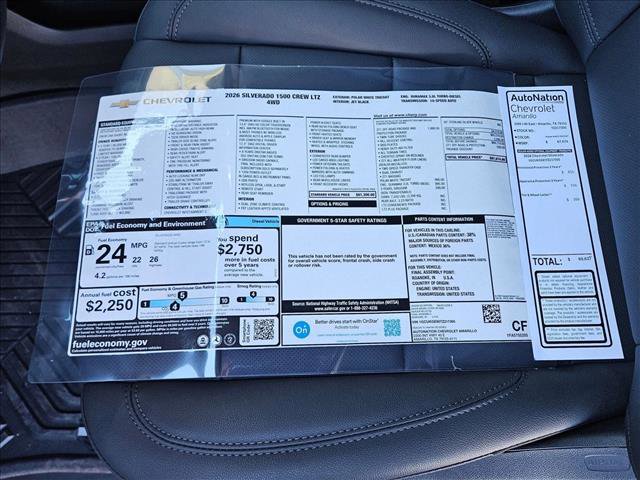New 2026 Chevrolet Silverado 1500 LTZ image 19