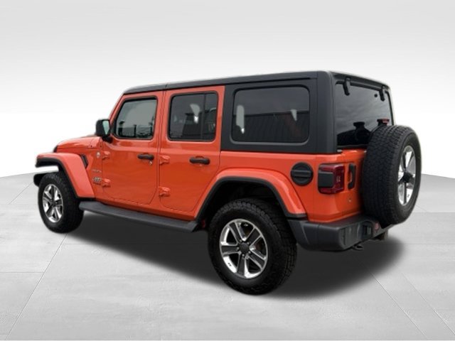 Used 2020 Jeep Wrangler Unlimited Sahara w/ Uconnect 4C Nav & Sound Group AWD/4WD image 3