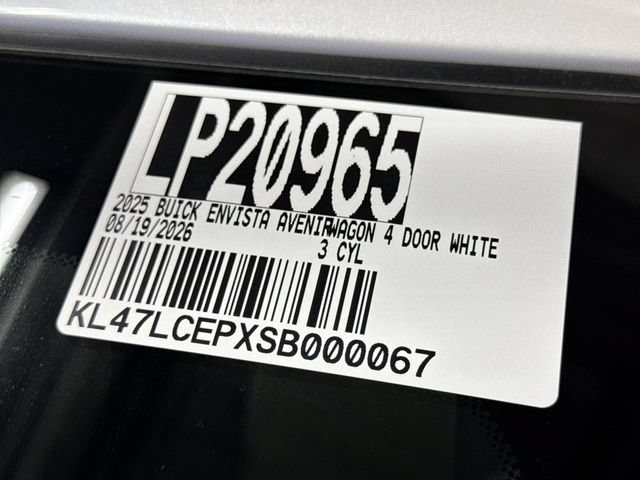 Certified 2025 Buick Envista Avenir FWD image 31