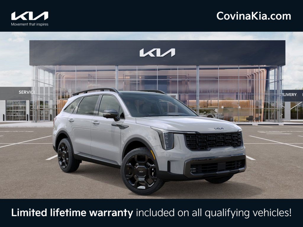 New 2025 Kia Sorento SX Prestige w/ Olive Brown Leather Package