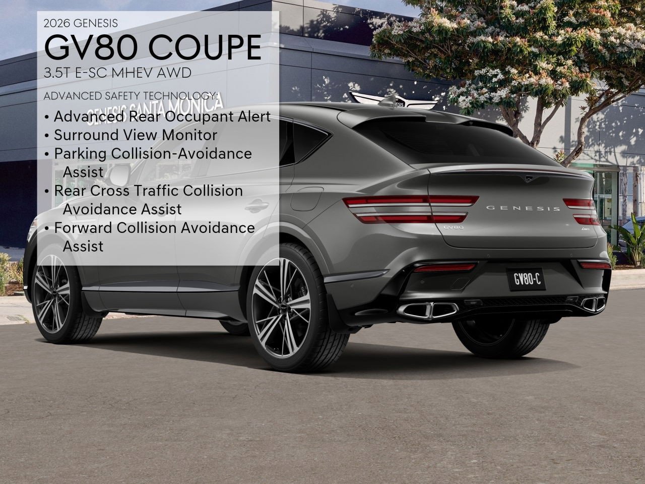 New 2026 Genesis GV80 3.5T e-SC image 7