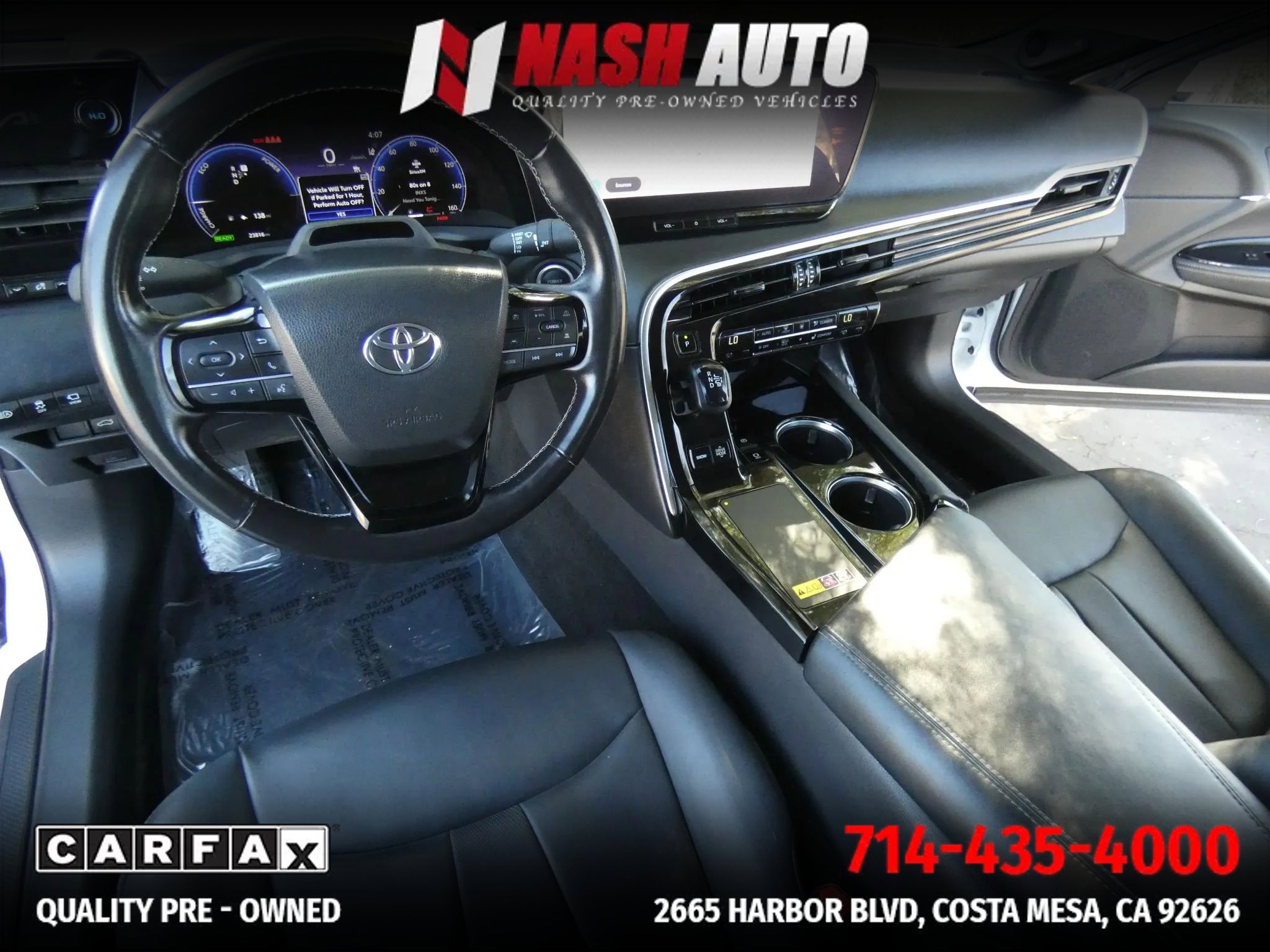 Used 2023 Toyota Mirai w/ Advanced Technology Package RWD image 42