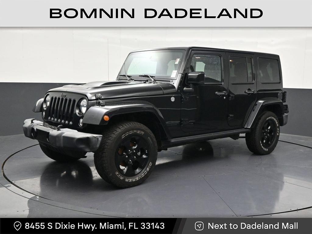 Used 2015 Jeep Wrangler Unlimited Sahara AWD/4WD image 1