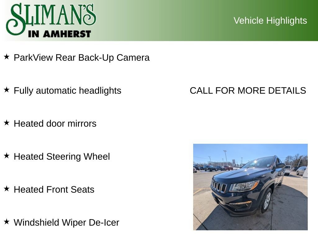 Used 2019 Jeep Compass Latitude w/ Cold Weather Group AWD/4WD image 13