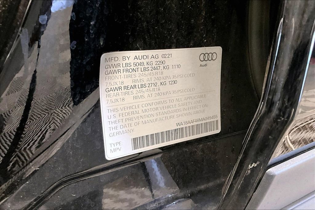 Used 2021 Audi A4 2.0T allroad Premium Plus w/ Premium Plus Package image 32