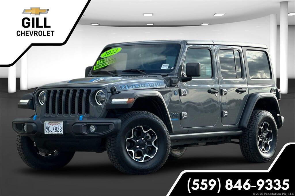 Used 2022 Jeep Wrangler Unlimited Rubicon 4xe w/ Cold Weather Group