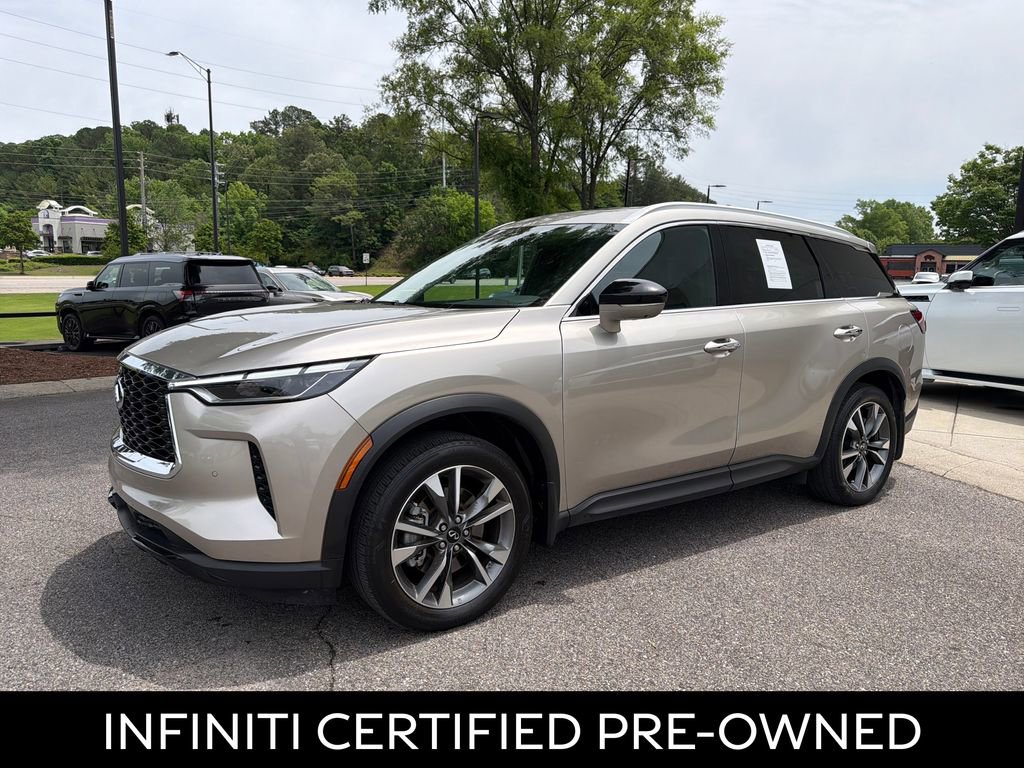 Certified 2023 INFINITI QX60 Luxe w/ Performance Audio Package FWD image 5