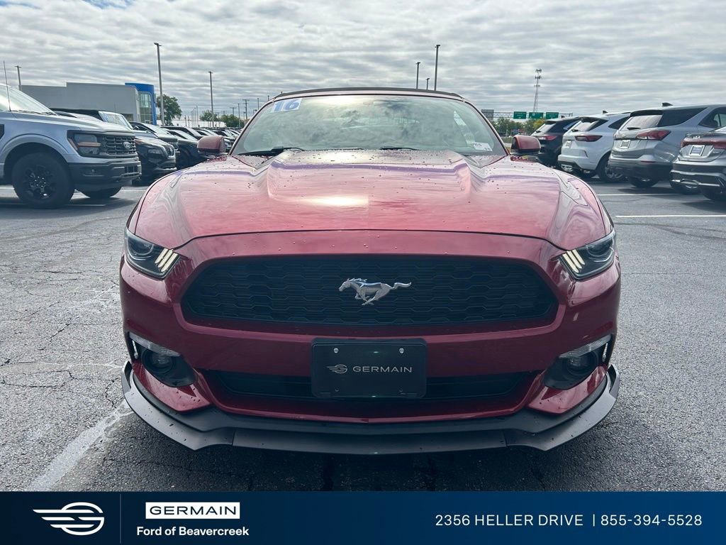 Used 2016 Ford Mustang Convertible w/ Equipment Group 051A RWD image 3