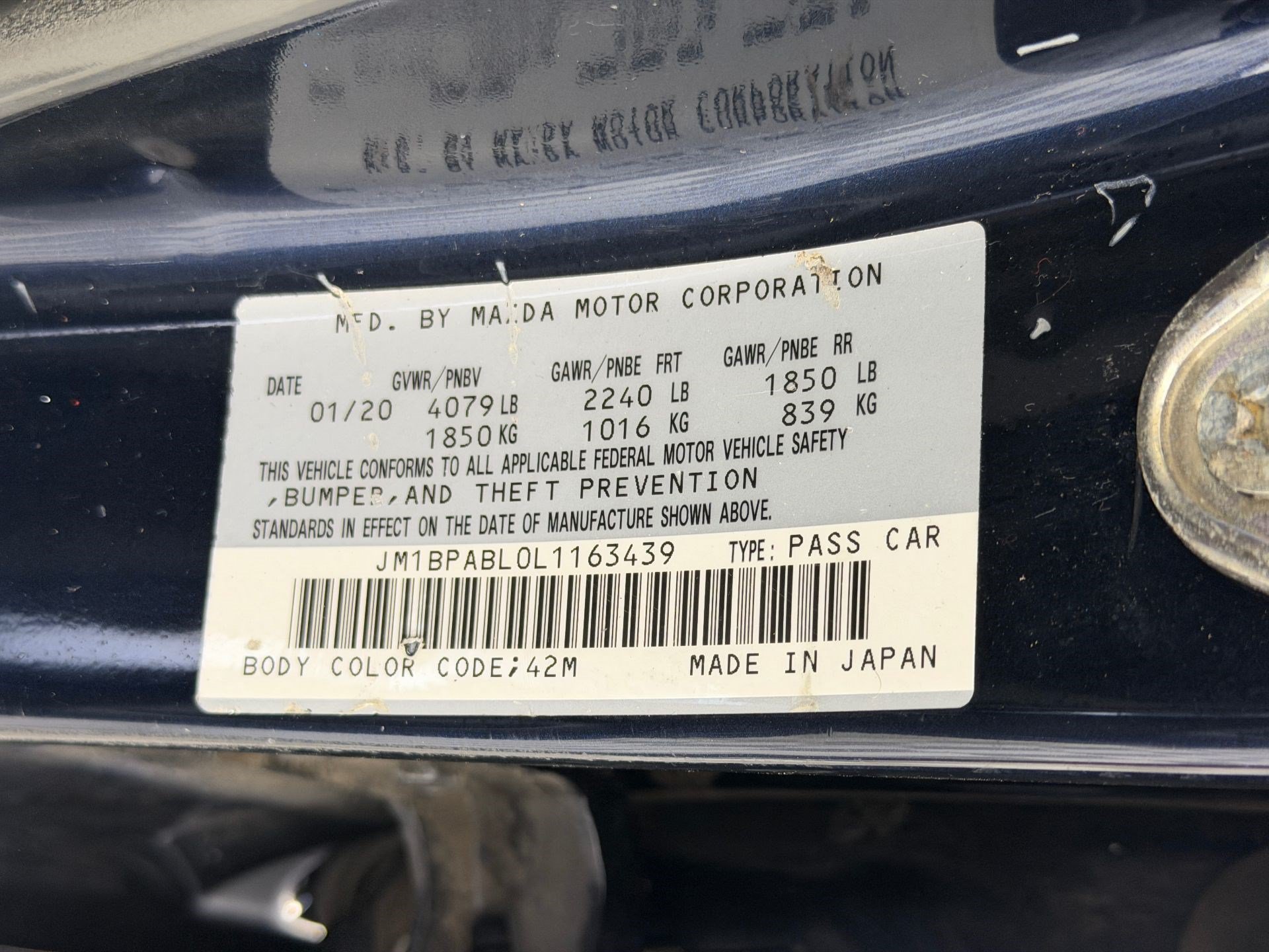 Used 2020 MAZDA MAZDA3 Sedan FWD image 24