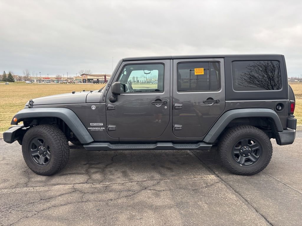 Used 2017 Jeep Wrangler Unlimited Sport image 6