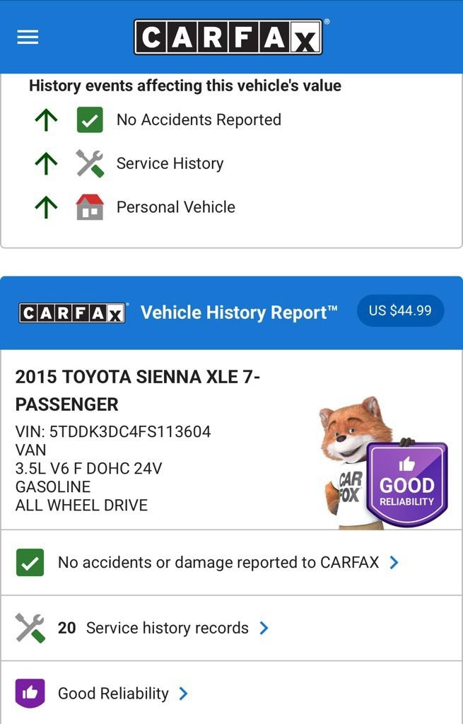 Used 2015 Toyota Sienna Limited image 5