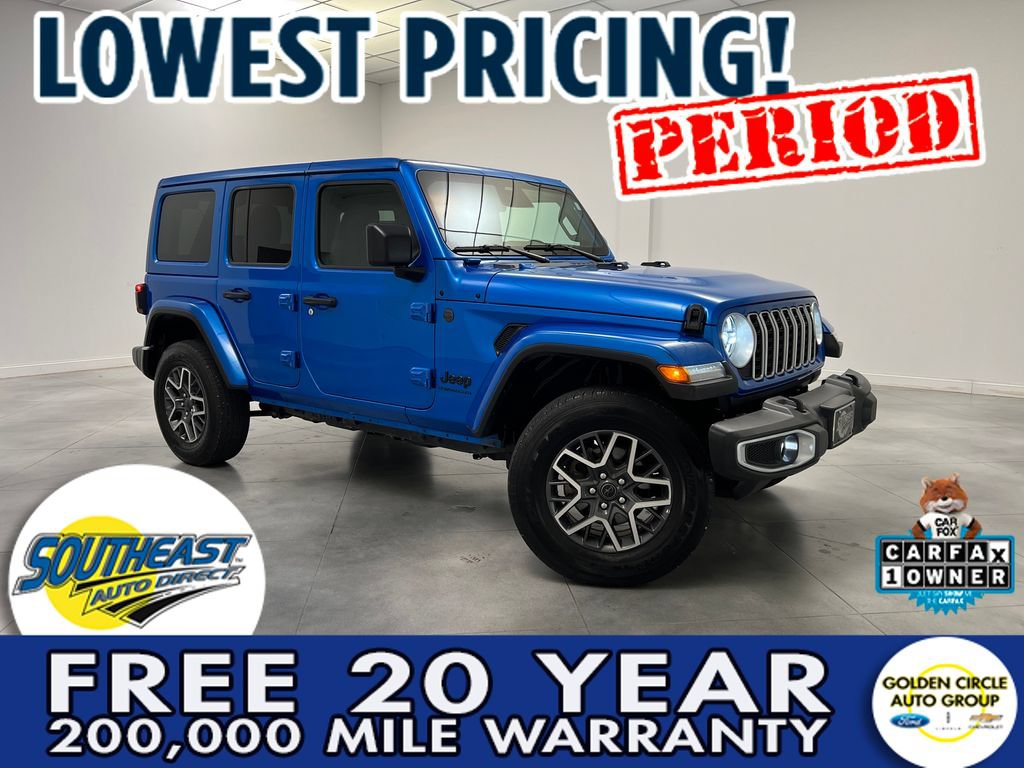Used 2025 Jeep Wrangler Unlimited Sahara