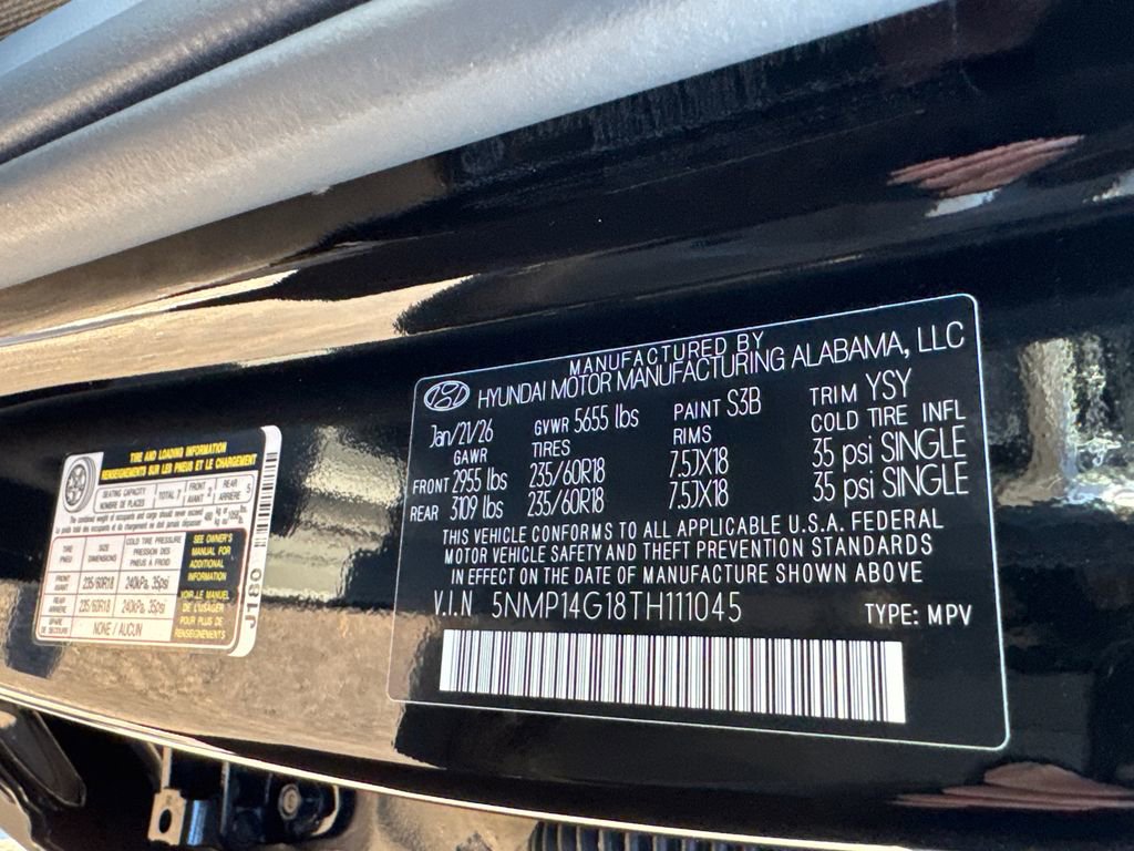 New 2026 Hyundai Santa Fe SE image 22