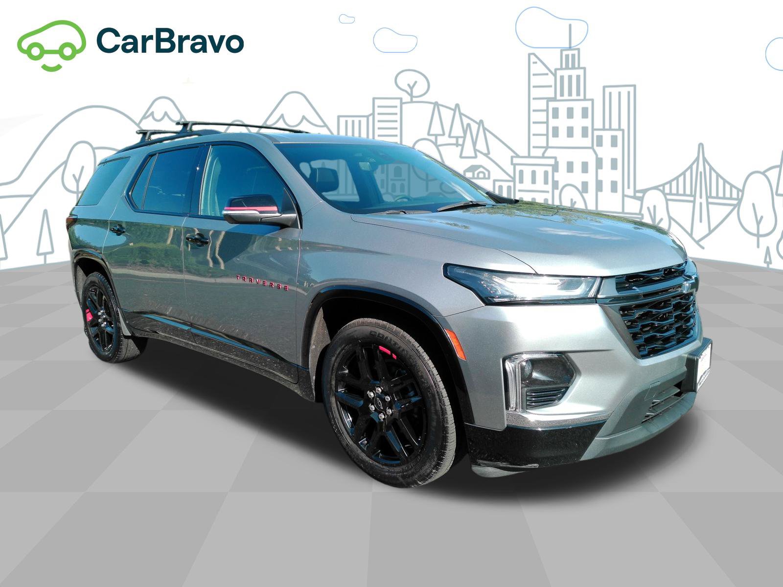 Certified 2023 Chevrolet Traverse Premier w/ Redline Edition AWD/4WD image 1