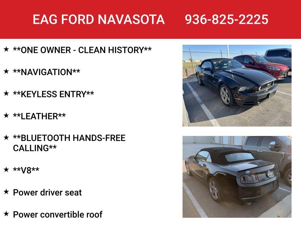 Used 2014 Ford Mustang GT Premium w/ Electronics Package RWD image 4