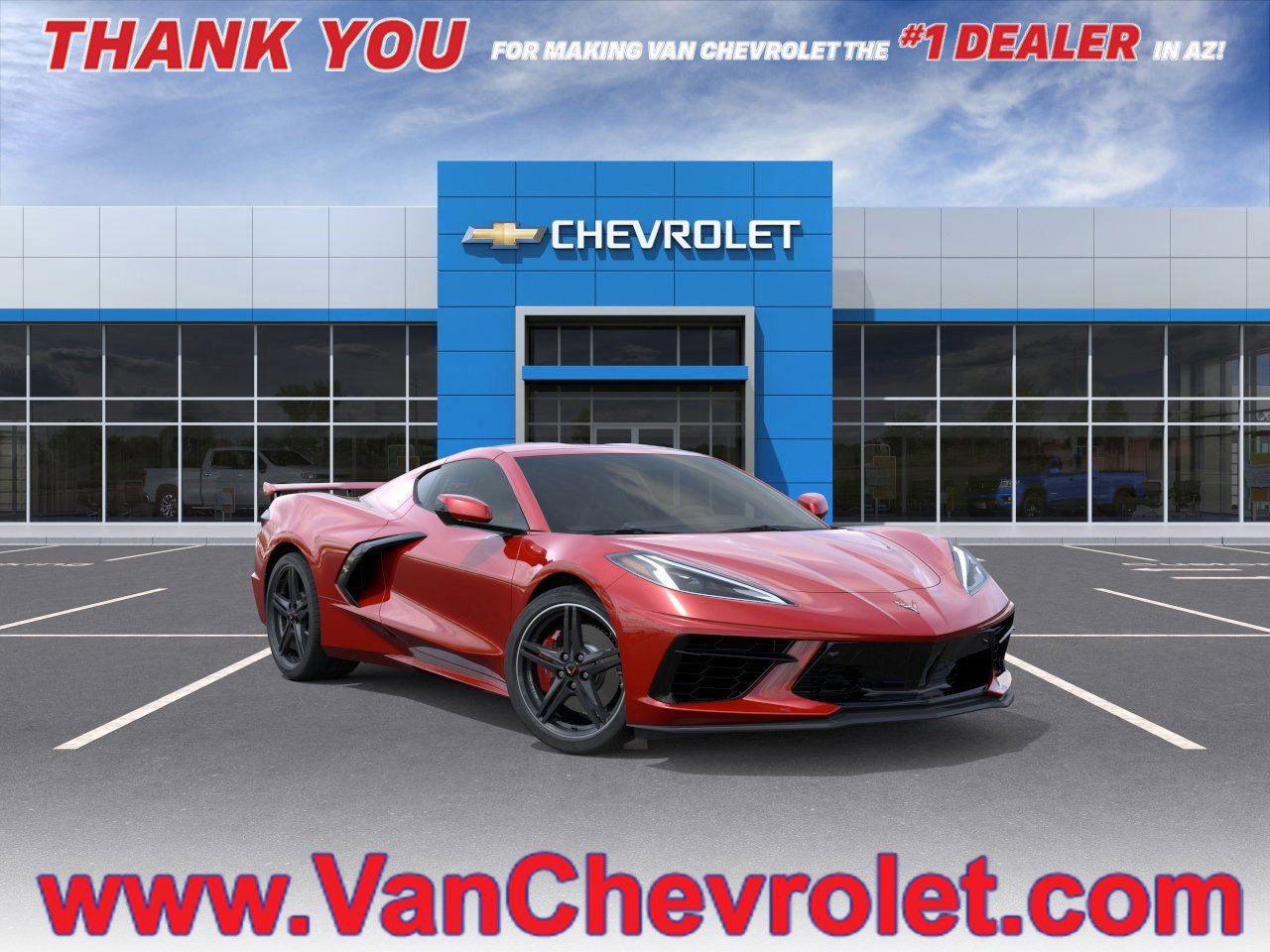 New 2026 Chevrolet Corvette Stingray Preferred Cpe w/ Z51 Performance Package image 1