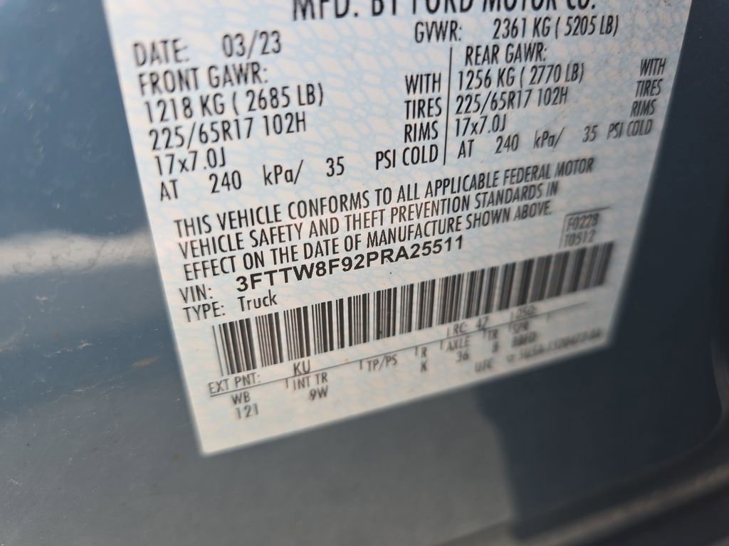 Used 2023 Ford Maverick XL w/ Equipment Group 100A Standard AWD/4WD image 14