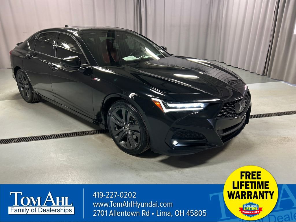 Used 2021 Acura TLX w/ A-SPEC Pkg image 1