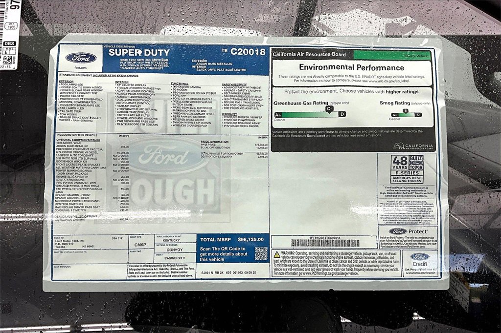 New 2026 Ford F250 Platinum image 14