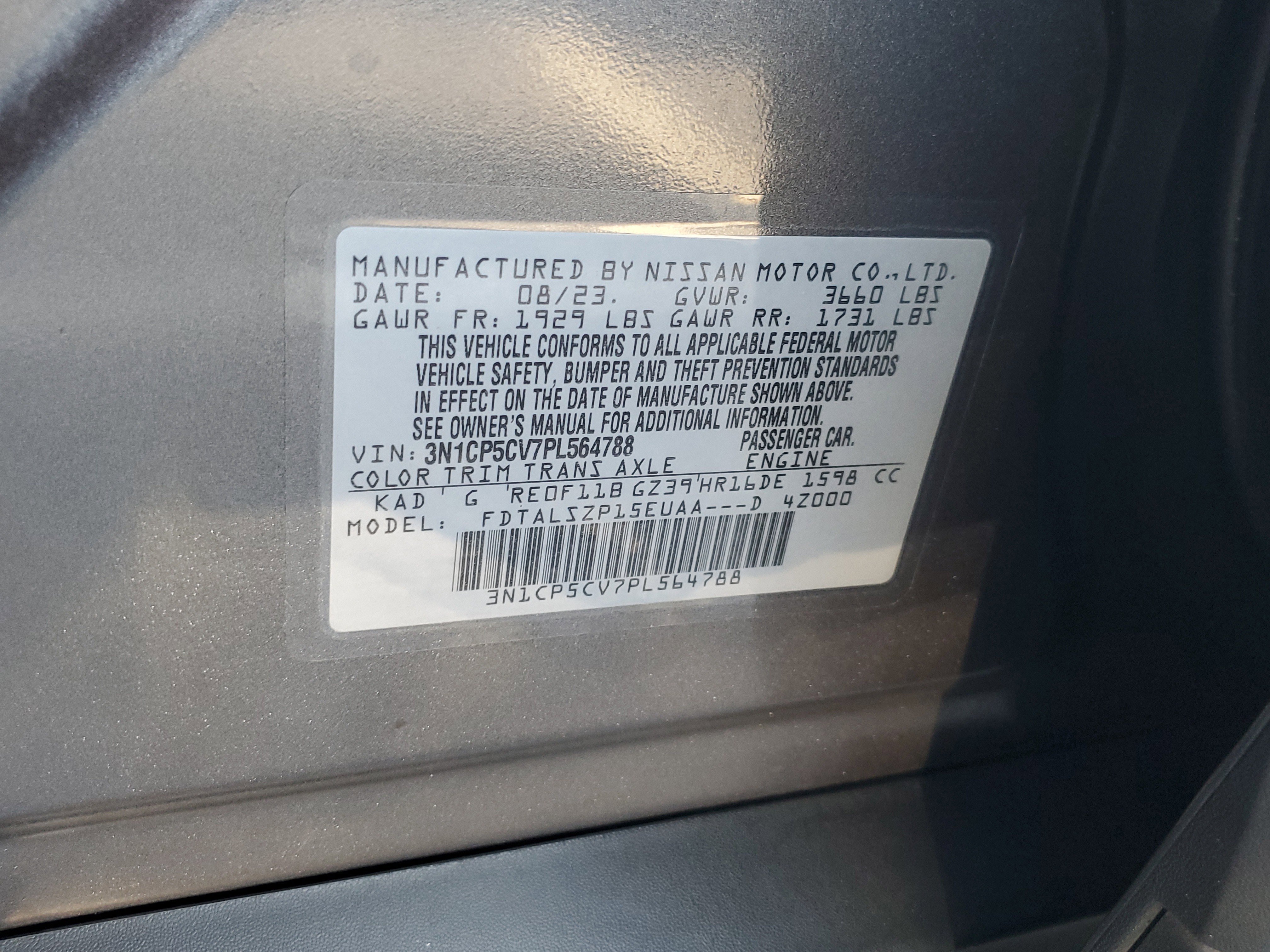 Used 2023 Nissan Kicks SV w/ Interior Electronics Package image 30