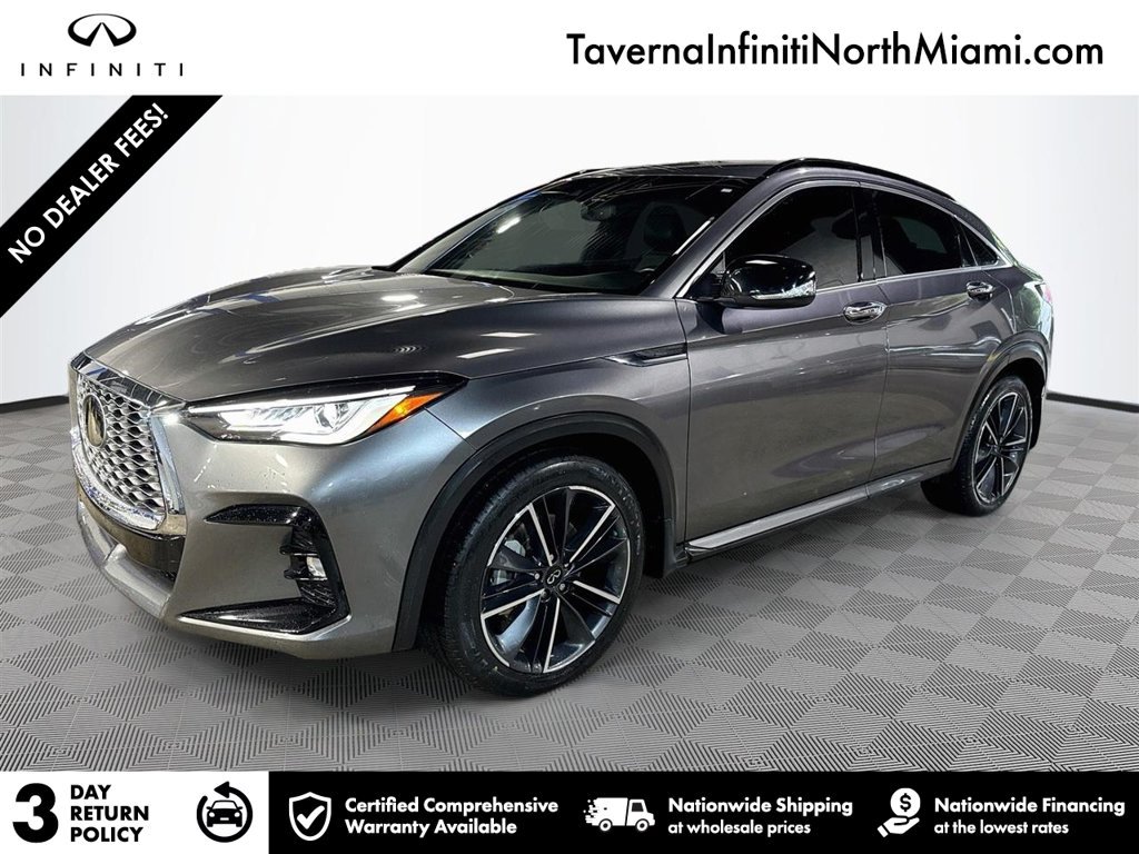 Certified 2023 INFINITI QX55 Luxe w/ Cargo Package