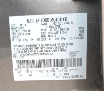 Used 2014 Ford Edge Limited AWD/4WD image 12