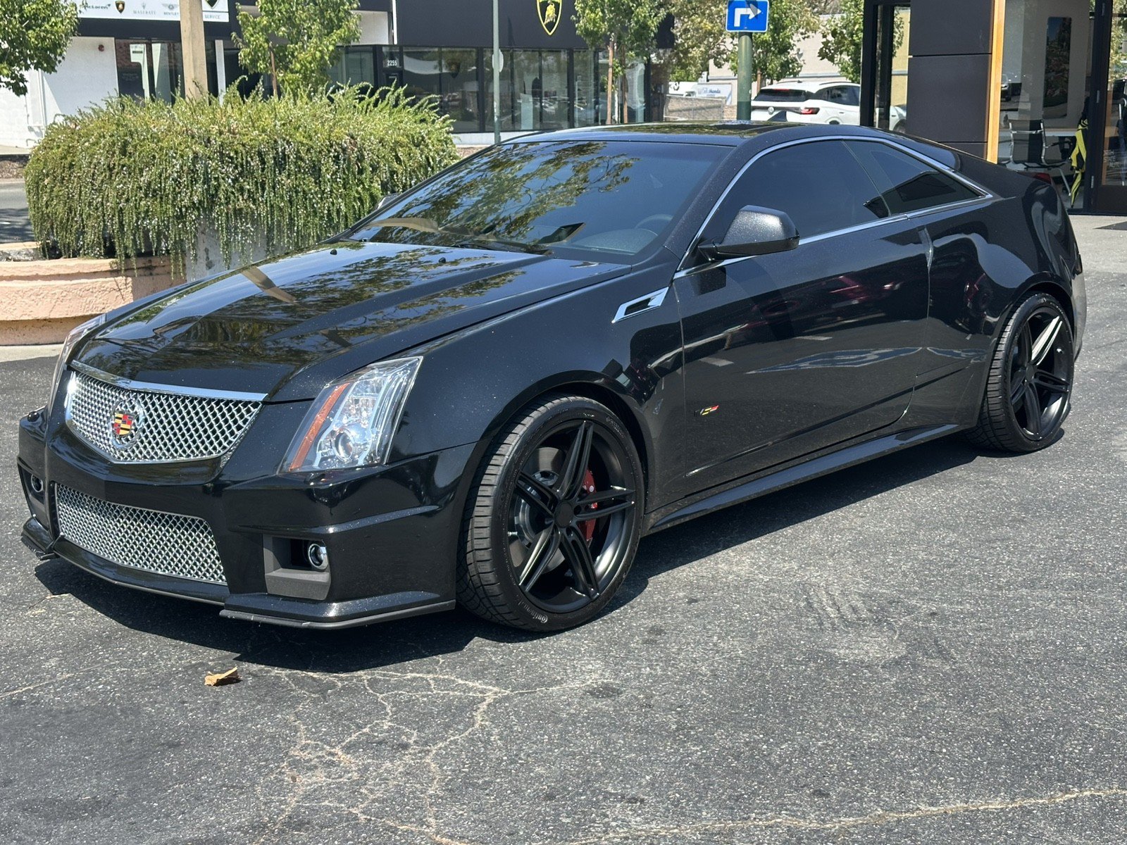 Used 2012 Cadillac CTS V Coupe w/ Wood Trim Package RWD image 3