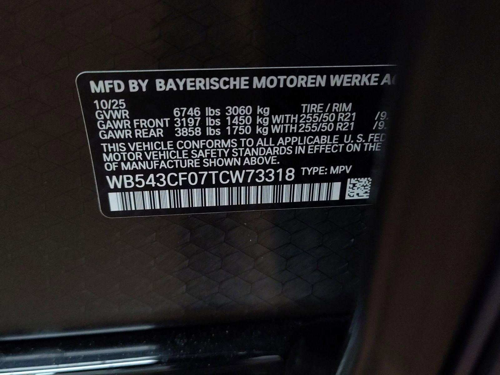 New 2026 BMW iX xDrive45 w/ Premium Package image 15