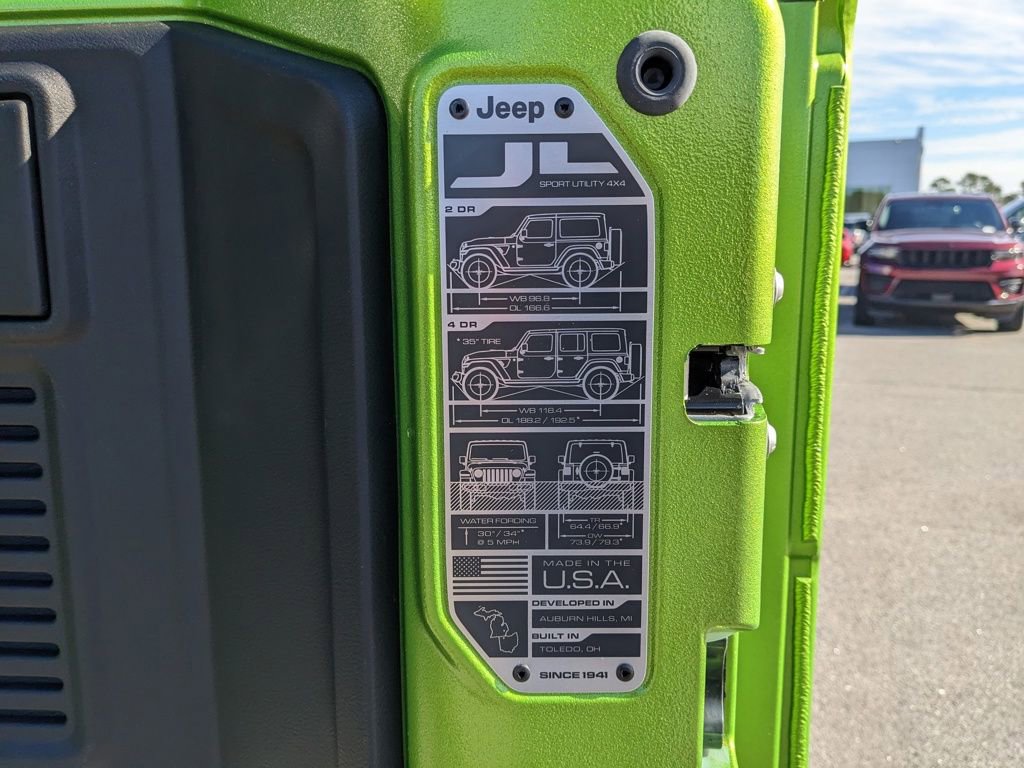 New 2026 Jeep Wrangler Sport image 38