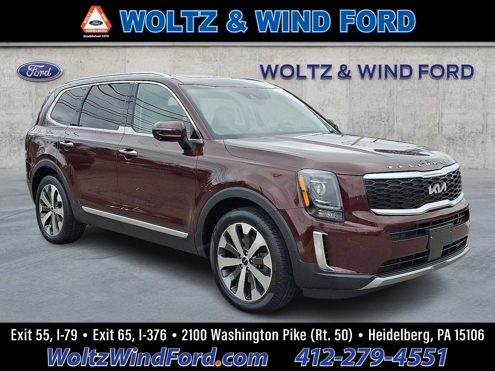 Used 2022 Kia Telluride S image 1