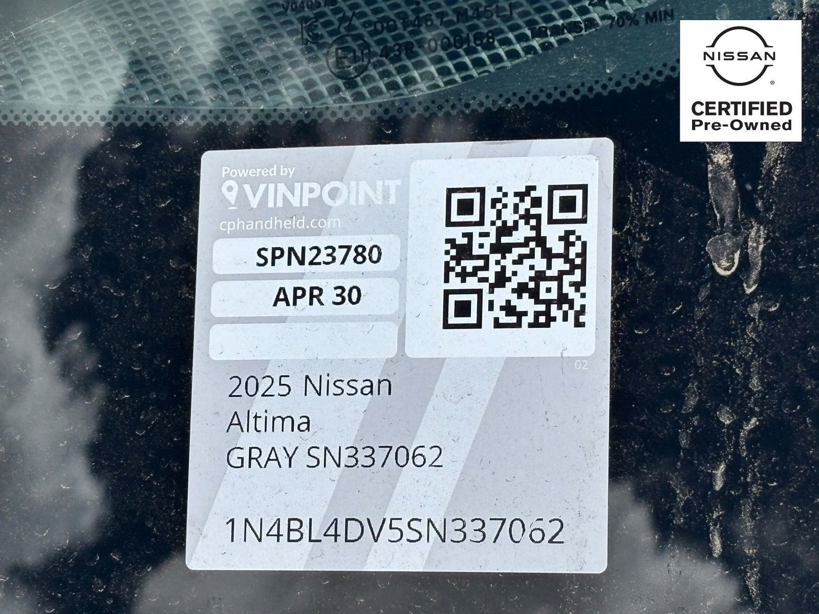 Certified 2025 Nissan Altima 2.5 SV FWD image 30