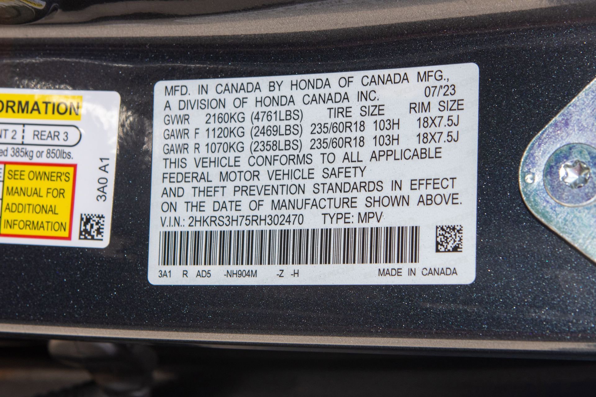 Certified 2024 Honda CR-V EX-L image 36