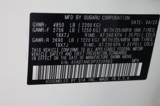Used 2023 Subaru Outback Limited image 29