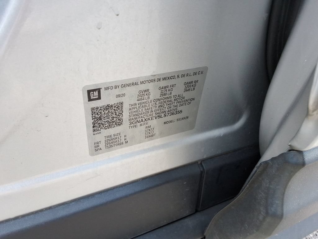 Certified 2020 Chevrolet Equinox LT FWD image 37