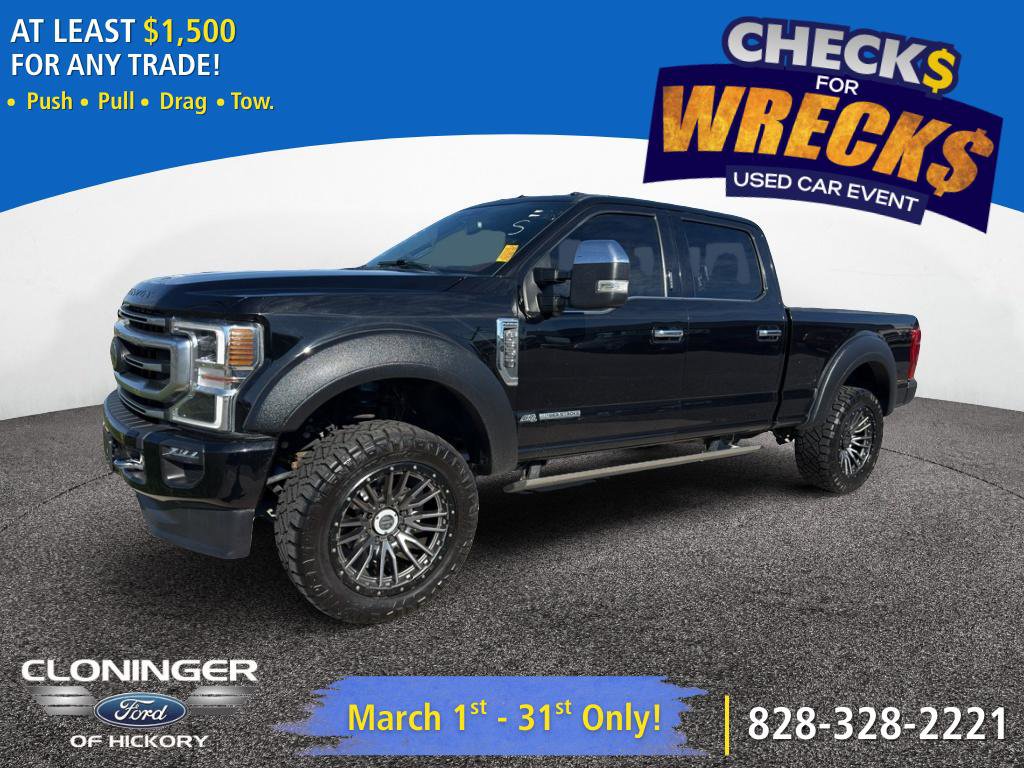 Used 2022 Ford F350 Platinum w/ Snow Plow Prep Package