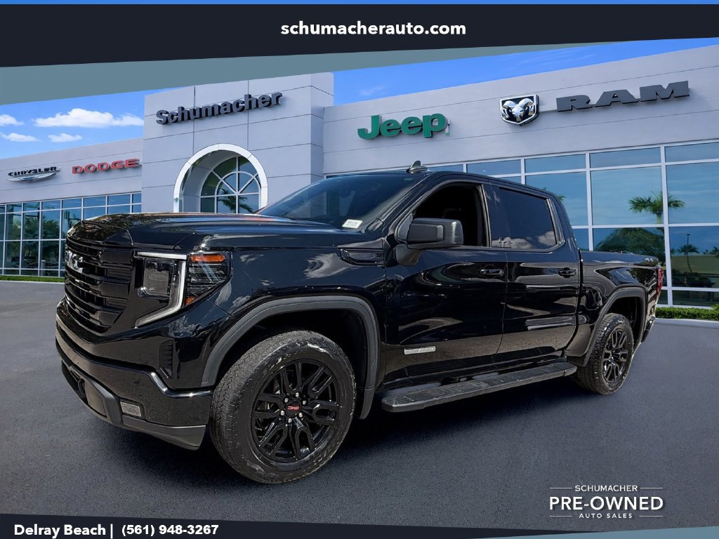 Used 2024 GMC Sierra 1500 Elevation w/ LPO, Elevation Black Package AWD/4WD image 3