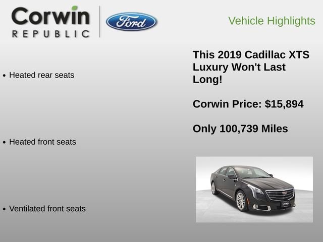 Used 2019 Cadillac XTS Luxury image 18