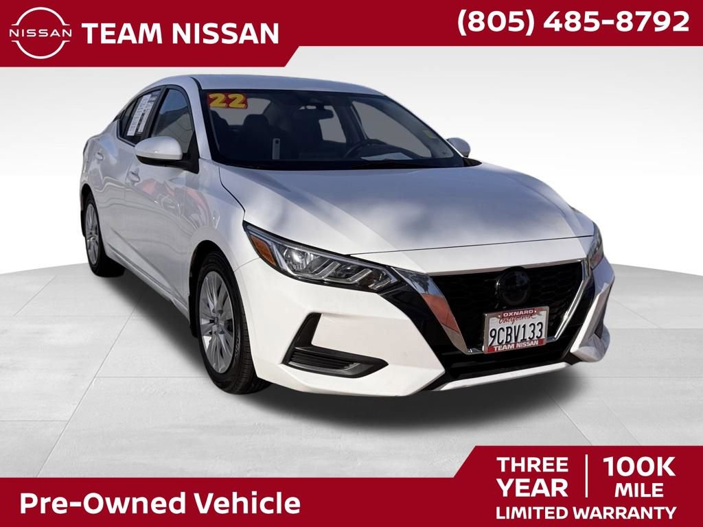 Used 2022 Nissan Sentra S w/ Trunk Package