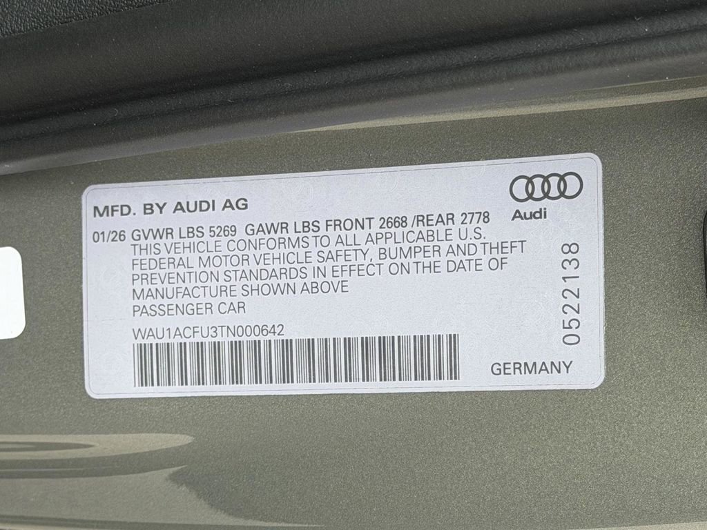 New 2026 Audi A5 Premium AWD/4WD image 26