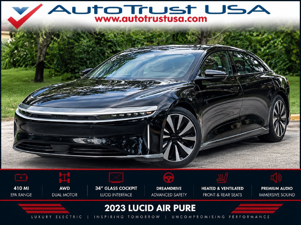 Used 2023 Lucid Air Pure AWD/4WD image 1