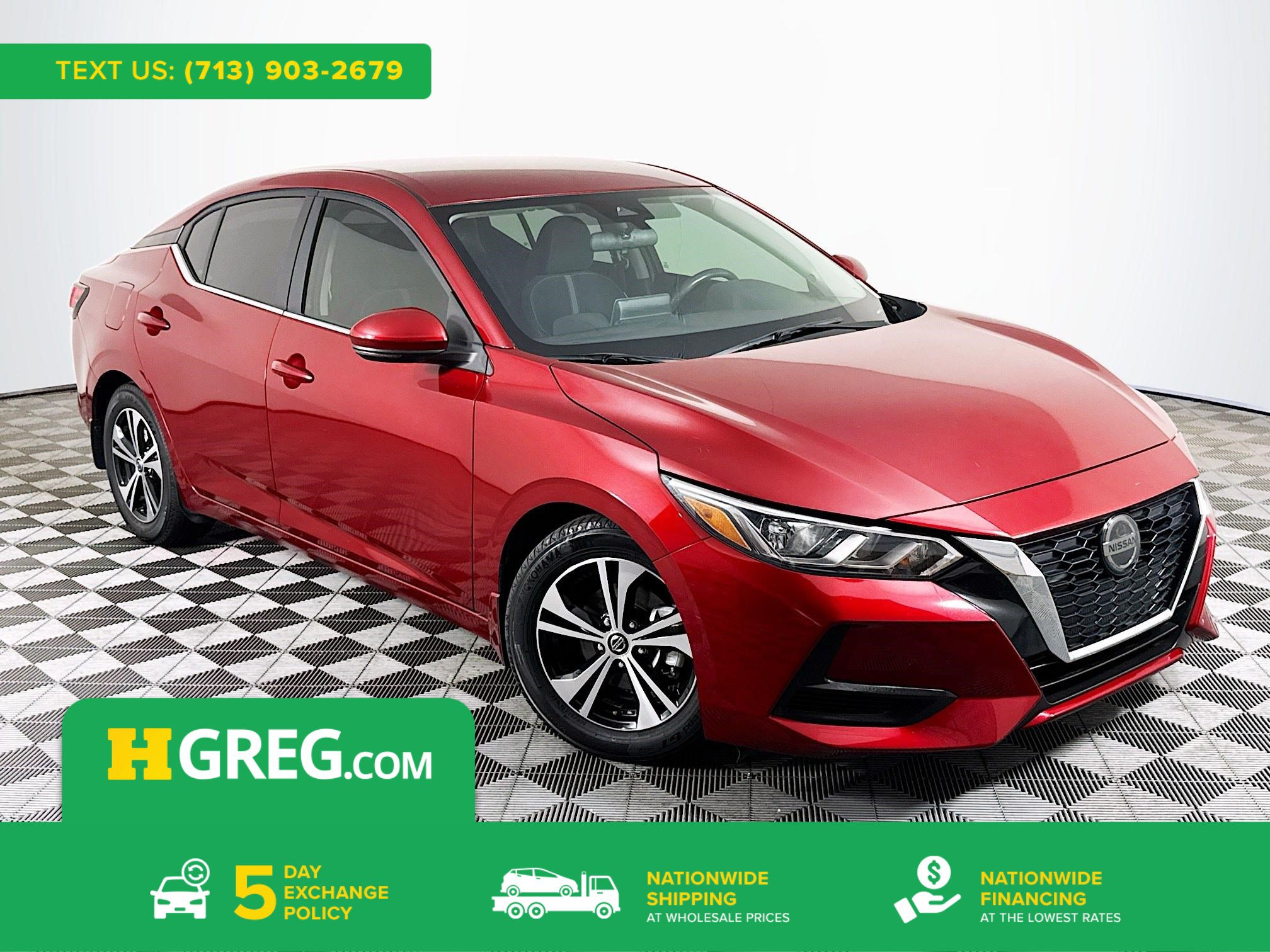 Used 2020 Nissan Sentra SV w/ Lighting Package FWD image 1